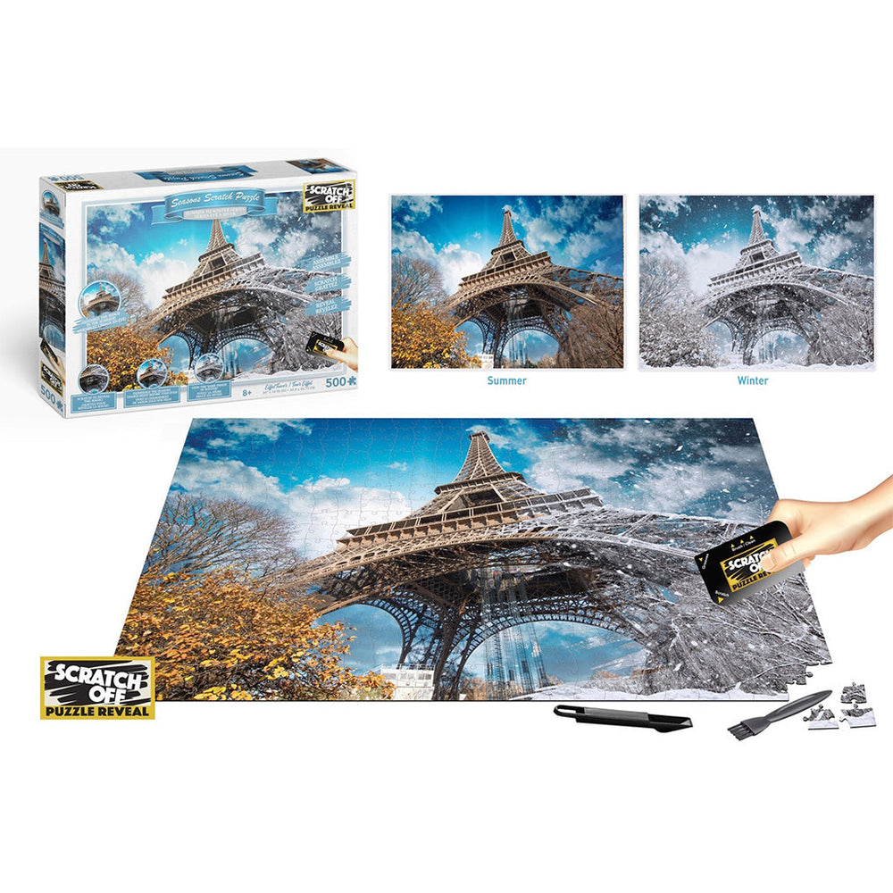 Scratch Off: Seasons Puzzle - Eiffel Tower (ONLINE ORDER ONLY)