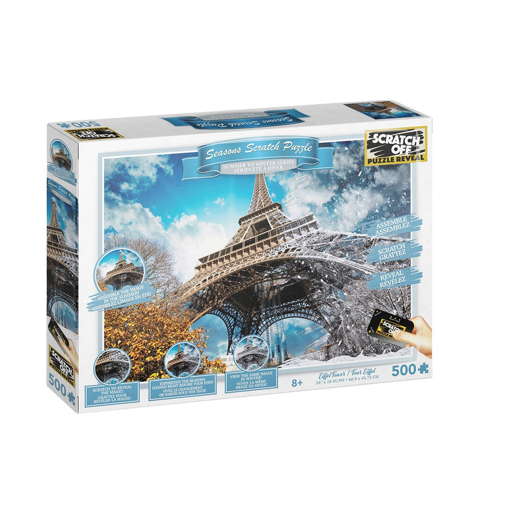 Scratch Off: Seasons Puzzle - Eiffel Tower (ONLINE ORDER ONLY)
