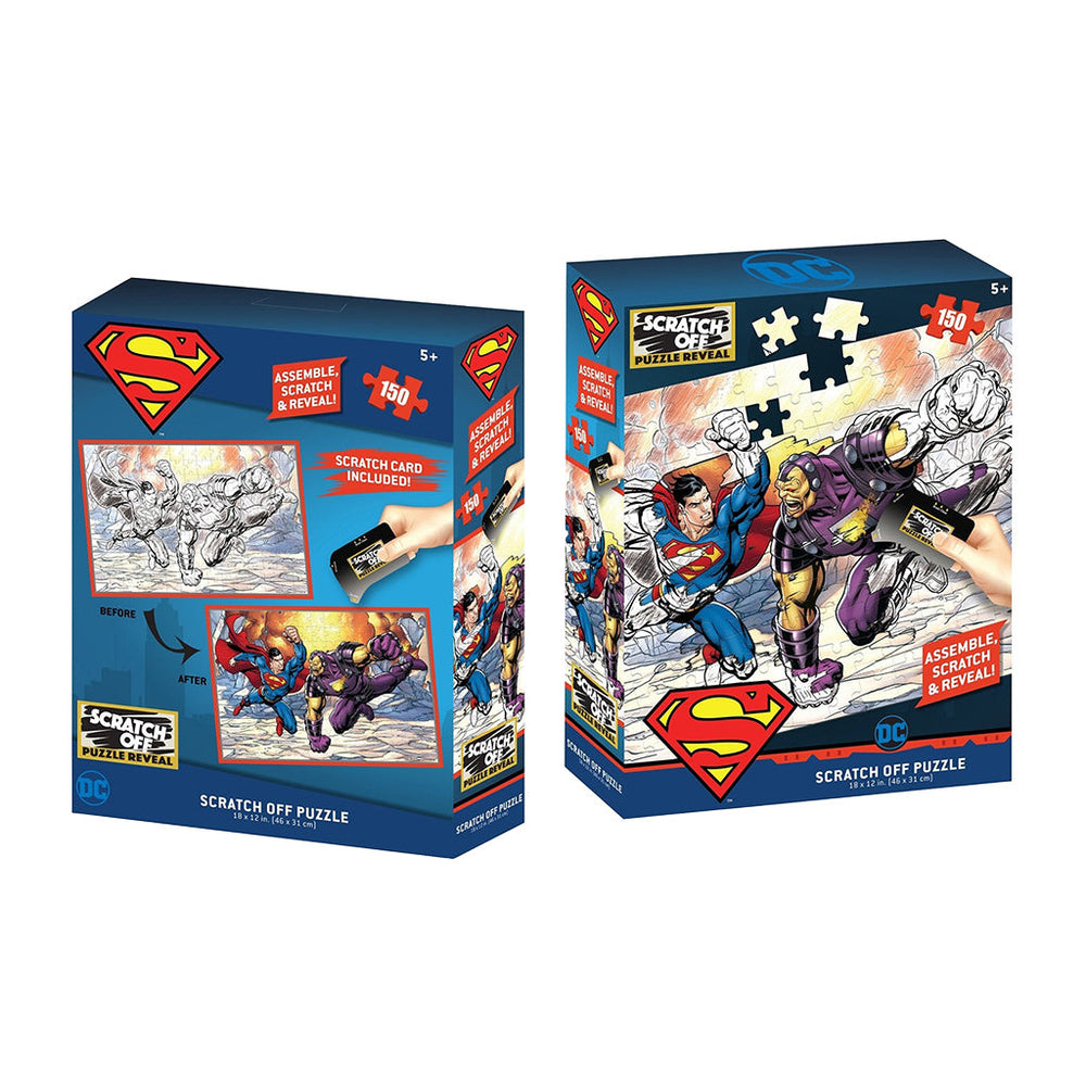 Puzzle: Scratch Off - Superman (ONLINE ORDER ONLY)