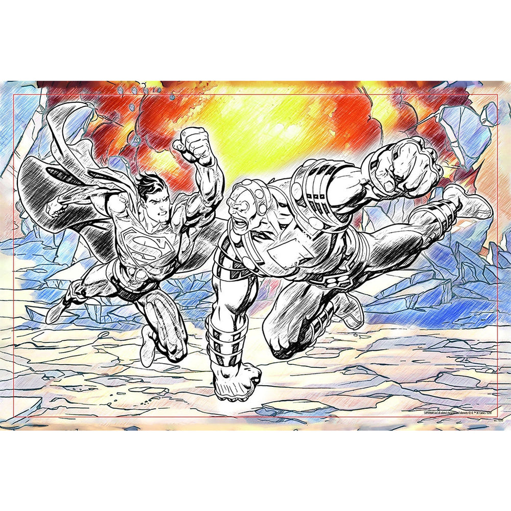 Puzzle: Scratch Off - Superman (ONLINE ORDER ONLY)
