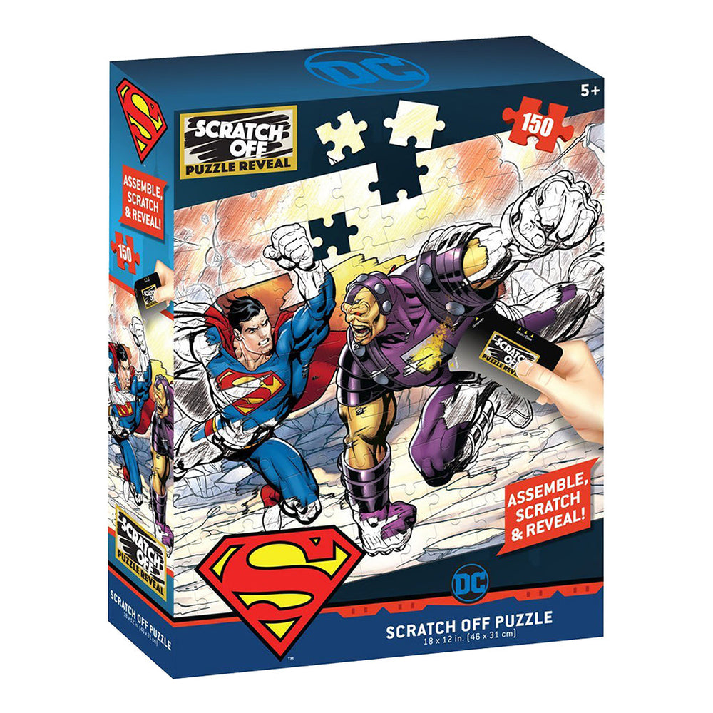 Puzzle: Scratch Off - Superman (ONLINE ORDER ONLY)