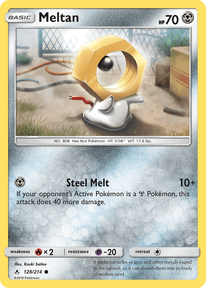 Meltan (128/214) [Sun & Moon: Unbroken Bonds] (Online Only)