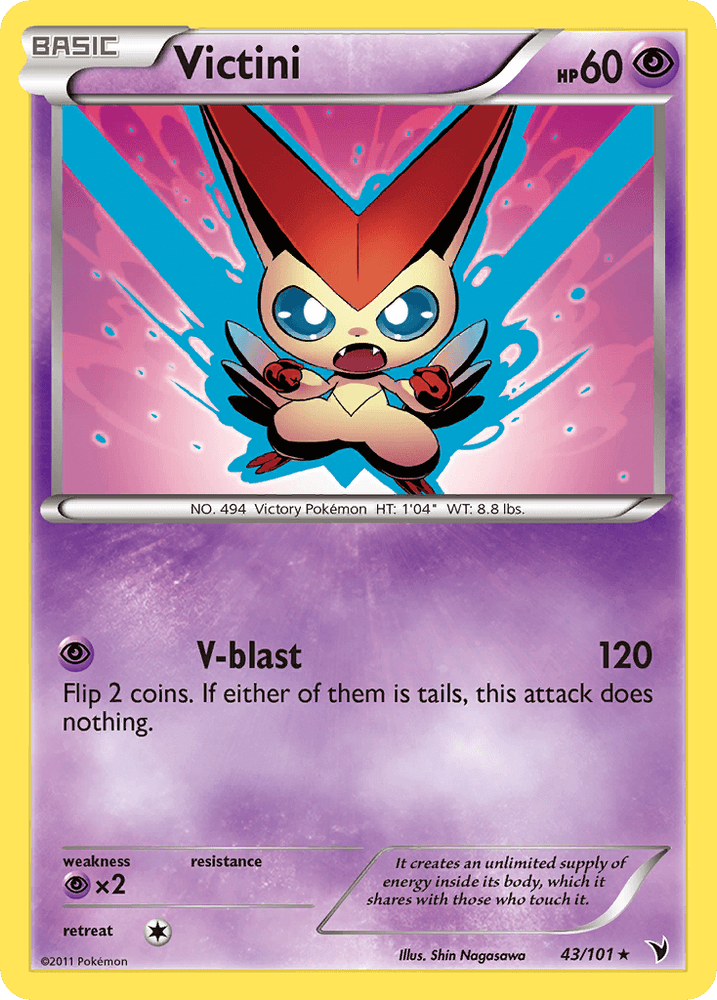 Victini (43/101) [Black & White: Noble Victories] (Online Only)