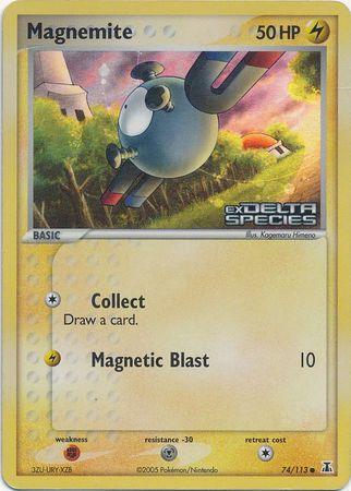Magnemite (74/113) (Stamped) [EX: Delta Species] (Online Only)