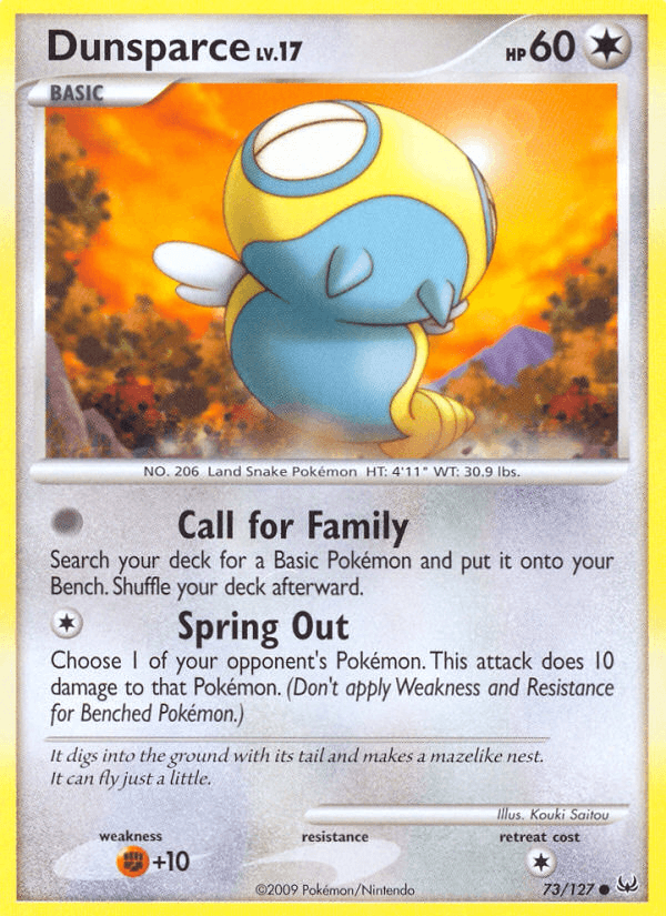Dunsparce (73/127) [Platinum: Base Set] (Online Only)