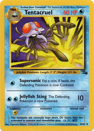 Tentacruel (44/62) [Fossil Unlimited] (Online Only)