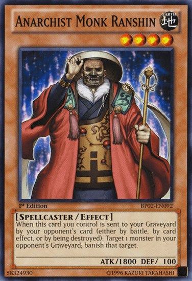 Anarchist Monk Ranshin [BP02-EN092] Common (ONLINE ORDER ONLY)