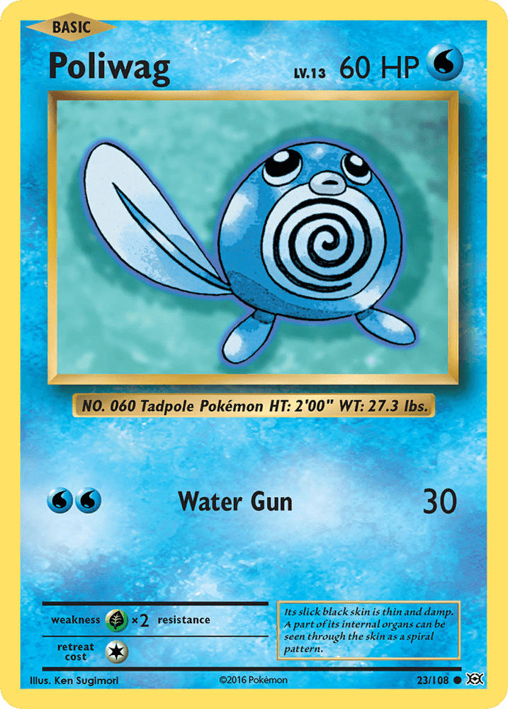 Poliwag (23/108) [XY: Evolutions] (Online Only)
