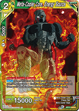 Meta-Cooler Core, Energy Source (BT17-143) [Ultimate Squad] (ONLINE ORDER ONLY)