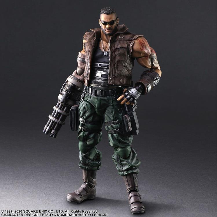SQUARE ENIX: FINAL FANTASY® VII REMAKE PLAY ARTS -KAI- ™ - Barret Wallace (Version 2) Action Figure (ONLINE ORDER ONLY)