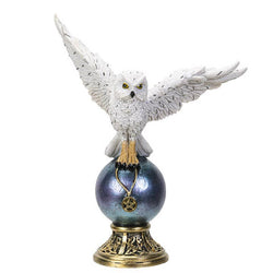 Snowy Owl On Orb (ONLINE ORDER ONLY)