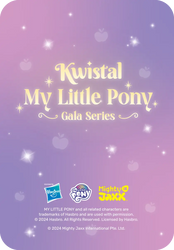 Kwistal: My Little Pony Gala Series Blind Box (1 Blind Box) (ONLINE ORDER ONLY)