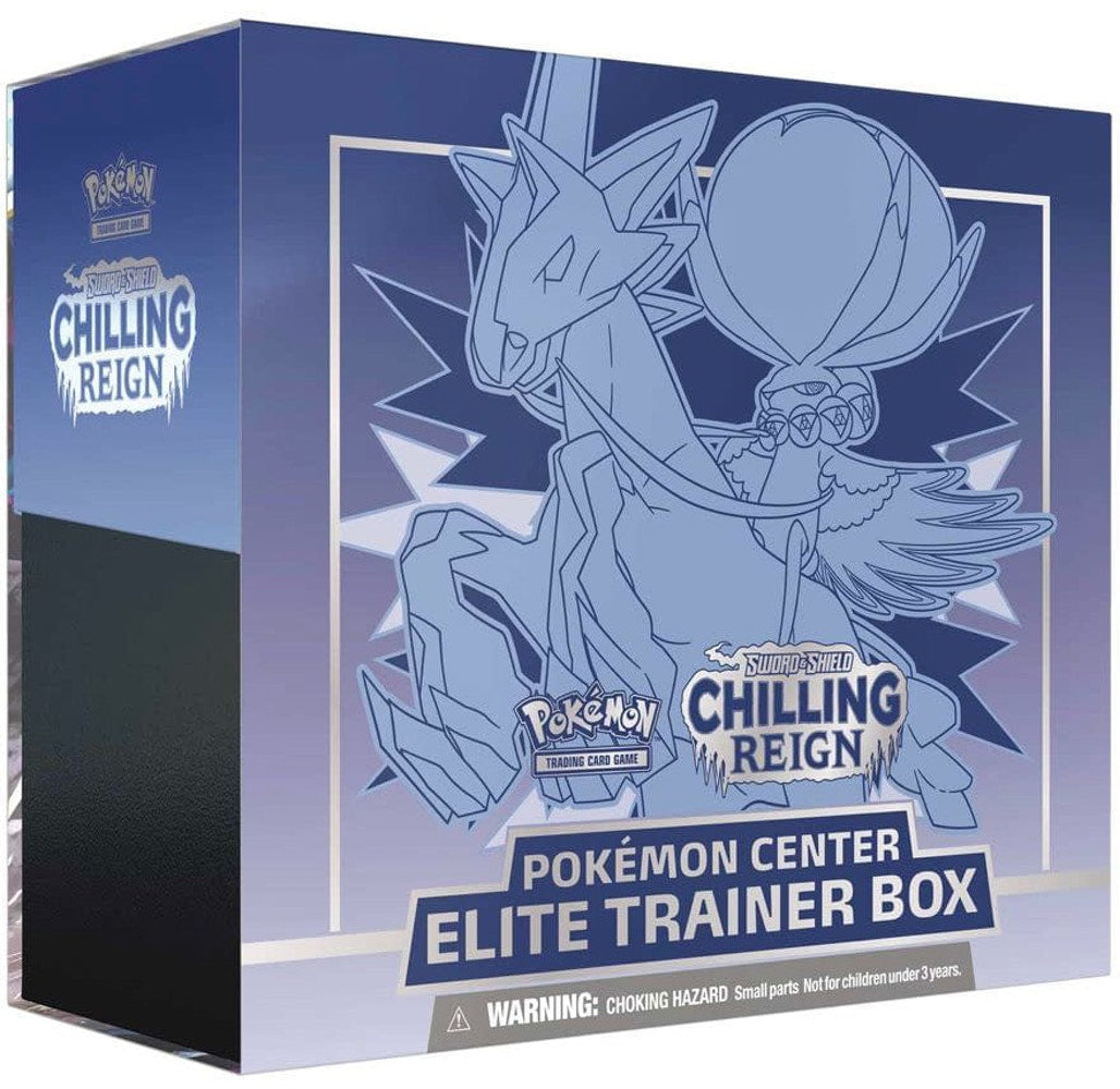 Sword & Shield: Chilling Reign - Elite Trainer Box (Ice Rider Calyrex) (Pokemon Center Exclusive) (ONLINE ORDER ONLY)
