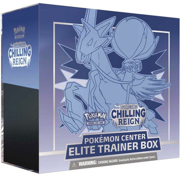 Sword & Shield: Chilling Reign - Elite Trainer Box (Ice Rider Calyrex) (Pokemon Center Exclusive) (ONLINE ORDER ONLY)