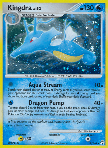 Kingdra (7/146) [Diamond & Pearl: Legends Awakened] (Online Only)