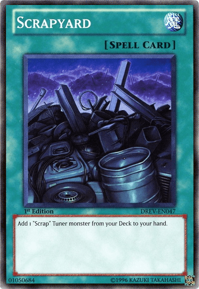 Scrapyard [DREV-EN047] Super Rare (ONLINE ORDER ONLY)