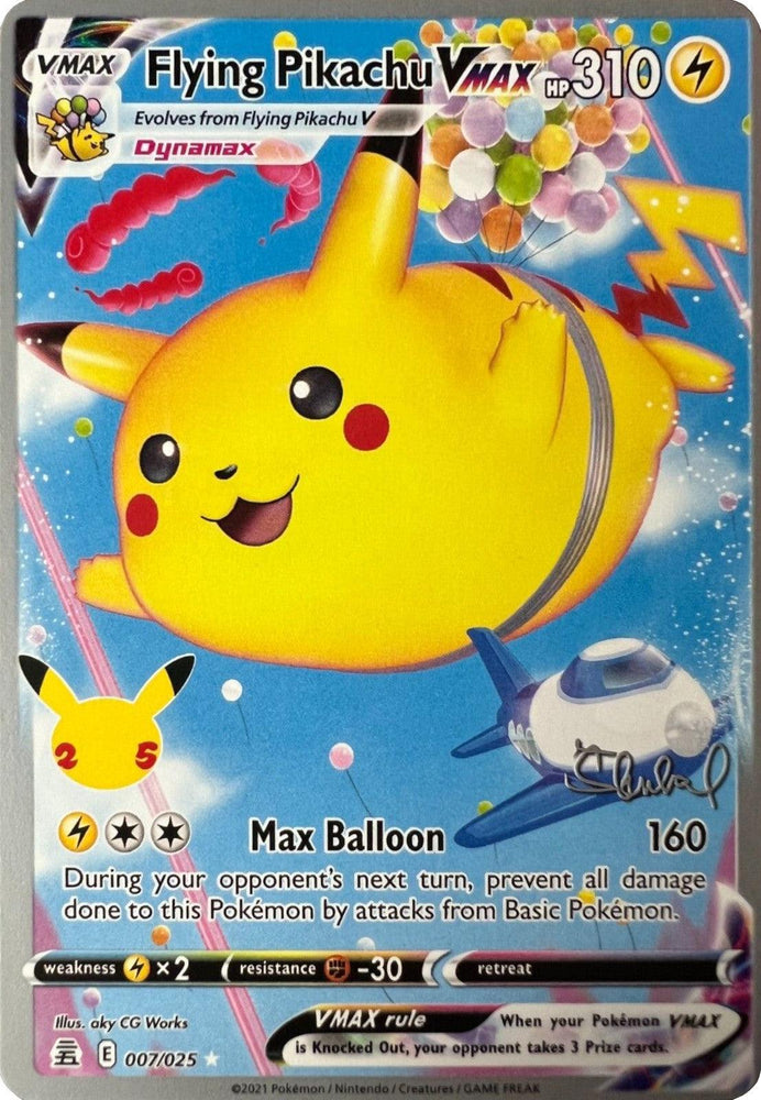 Flying Pikachu VMAX (007/025) (ADP - Ondrej Skubal) [World Championships 2022] (Online Only)