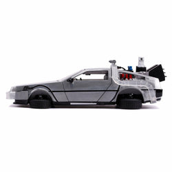 Back to the Future Part II die-cast 1:24 scale "Hollywood Rides" light-up DeLorean Time Machine (ONLINE ORDER ONLY)