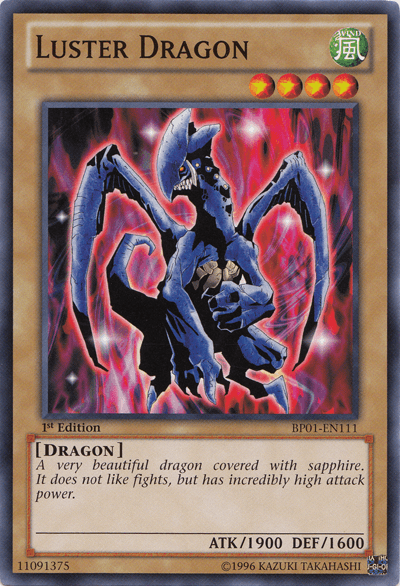 Luster Dragon [BP01-EN111] Common (ONLINE ORDER ONLY)