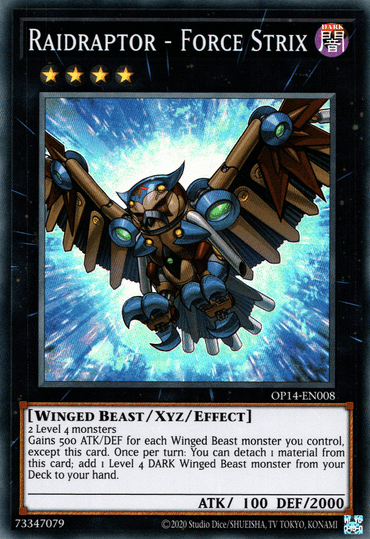 Raidraptor - Force Strix [OP14-EN008] Super Rare (ONLINE ORDER ONLY)