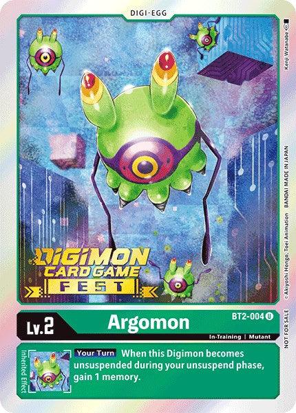 Argomon [BT2-004] (Digimon Card Game Fest 2022) [Release Special Booster Promos] (ONLINE ORDER ONLY)