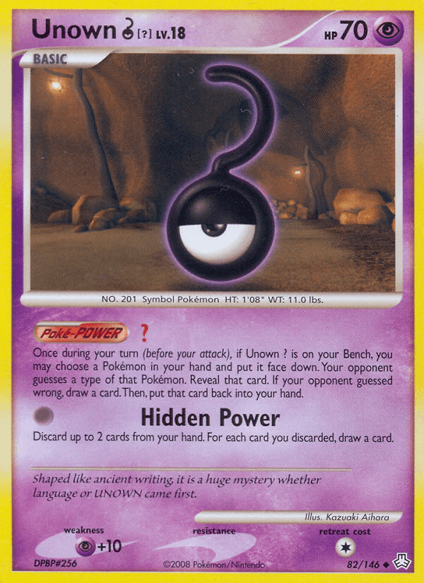 Unown ? (82/146) [Diamond & Pearl: Legends Awakened] (Online Only)