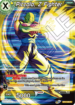 Piccolo, Z Fighter (BT17-085) [Ultimate Squad] (ONLINE ORDER ONLY)