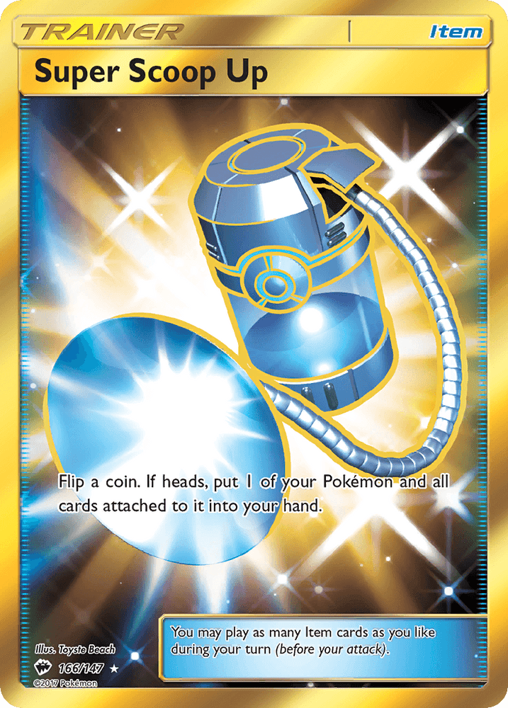 Super Scoop Up (166/147) [Sun & Moon: Burning Shadows] (Online Only)