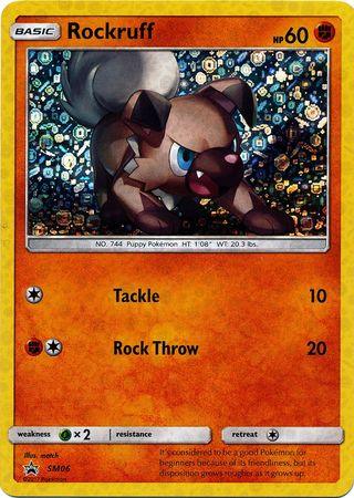 Rockruff (SM06) (General Mills Promo) [Sun & Moon: Black Star Promos] (Online Only)