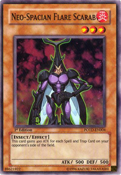 Neo-Spacian Flare Scarab [POTD-EN004] Super Rare (ONLINE ORDER ONLY)