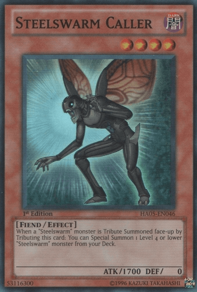 Steelswarm Caller [HA05-EN046] Super Rare (ONLINE ORDER ONLY)
