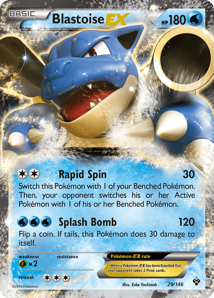 Blastoise EX (29/146) [XY: Base Set] (Online Only)