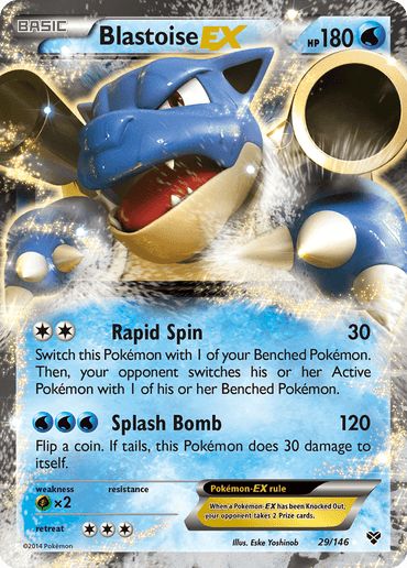 Blastoise EX (29/146) [XY: Base Set] (Online Only)