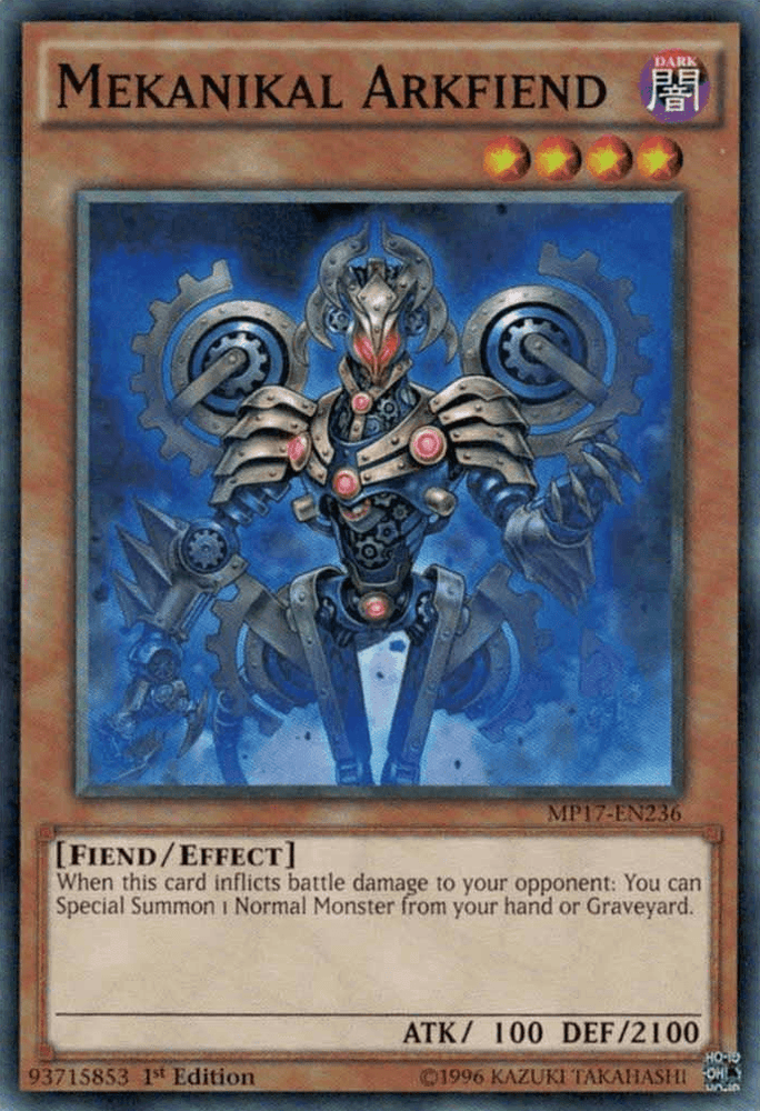Mekanikal Arkfiend [MP17-EN236] Common (ONLINE ORDER ONLY)