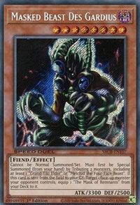 Masked Beast Des Gardius (Secret) [SBCB-EN107] Secret Rare (ONLINE ORDER ONLY)