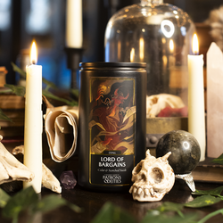 Cantrip Candles - D'Jall, Lord of Bargains 16 oz. (ONLINE ORDER ONLY)