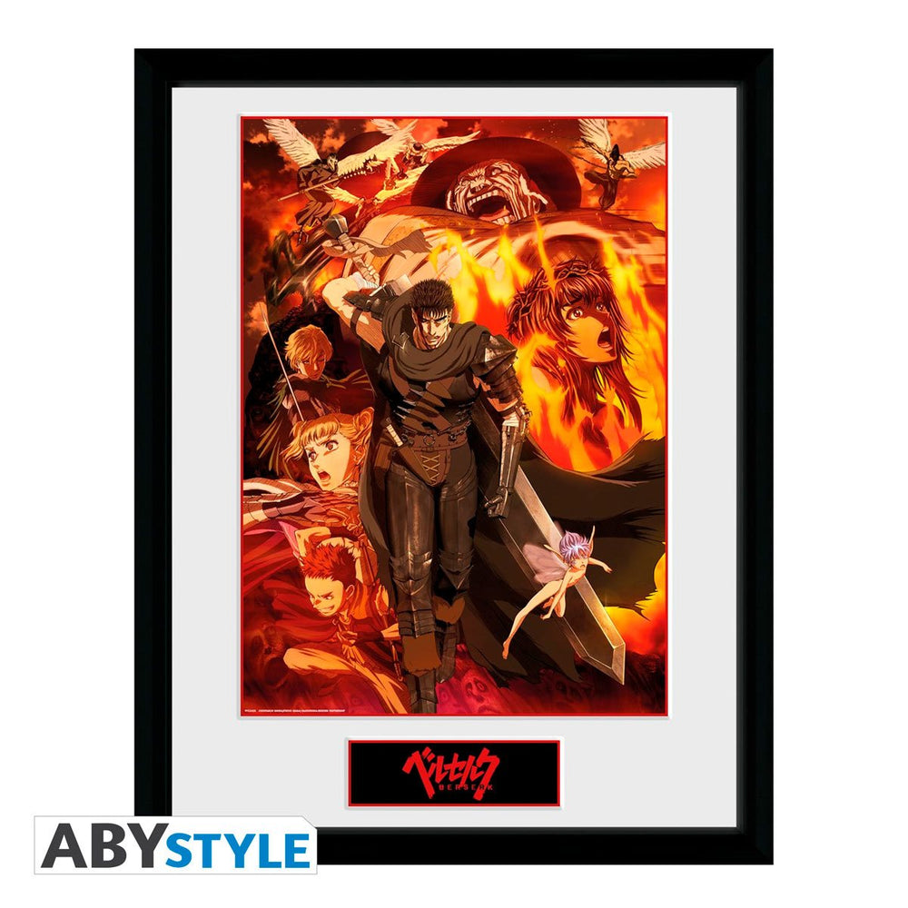 Berserk Collage Framed Print (ONLINE ORDER ONLY)