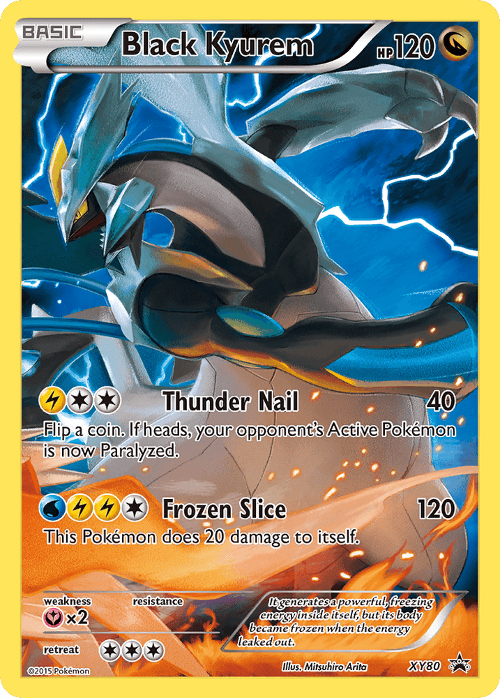 Black Kyurem (XY80) (Full Art Promo) [XY: Black Star Promos] (Online Only)