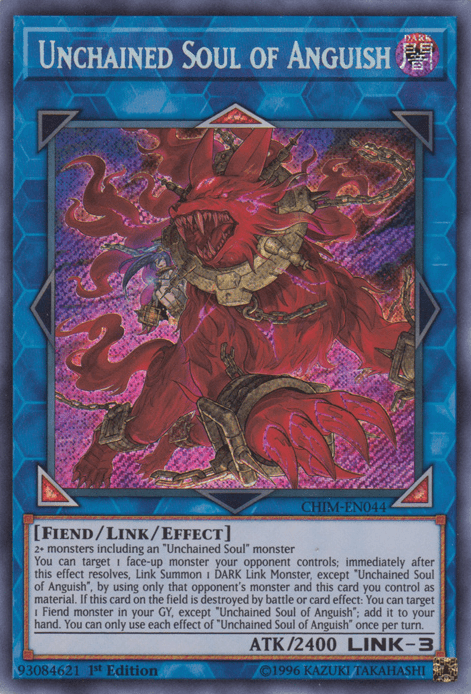 Unchained Soul of Anguish [CHIM-EN044] Secret Rare (ONLINE ORDER ONLY)