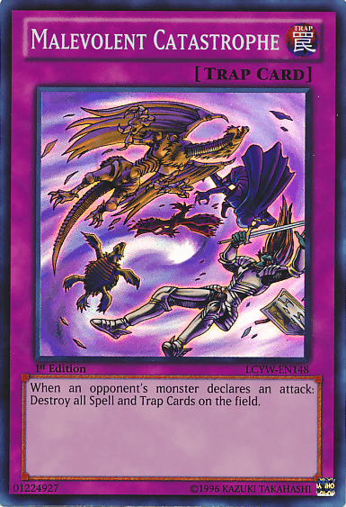 Malevolent Catastrophe [LCYW-EN148] Super Rare (ONLINE ORDER ONLY)