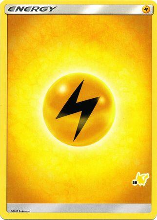 Lightning Energy (Pikachu Stamp #39) [Battle Academy 2020] (Online Only)