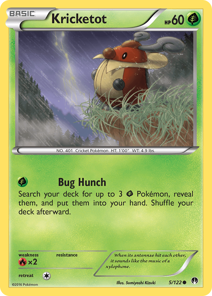 Kricketot (5/122) [XY: BREAKpoint] (Online Only)