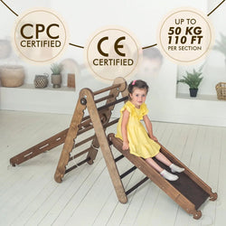 Montessori Triangle Ladder - Handmade Climber for Kids 1-7 y.o. (ONLINE ORDER ONLY)
