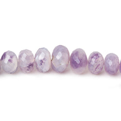 4mm - 9mm Morado Purple Opal faceted rondelles 18 inch 103 beads (ONLINE ORDER ONLY)