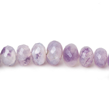 4mm - 9mm Morado Purple Opal faceted rondelles 18 inch 103 beads (ONLINE ORDER ONLY)