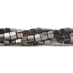 4mm Brushed Cube Beads (ONLINE ORDER ONLY)