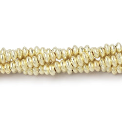 4mm Brushed Disc Beads (ONLINE ORDER ONLY)