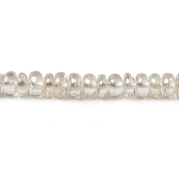 4mm Champagne Zircon Plain Rondelle 14 inch 158 pieces (ONLINE ORDER ONLY)