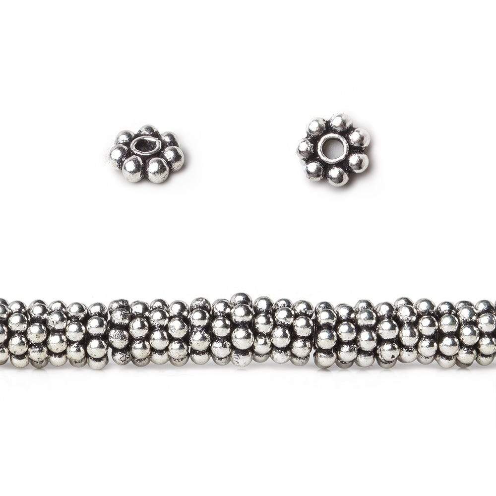4mm Daisy Spacer Beads 8 inch 155 pieces (ONLINE ORDER ONLY)