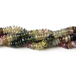 4mm Fancy Sapphire and Ruby Plain Rondelle Beads 16 inch 288 pieces (ONLINE ORDER ONLY)